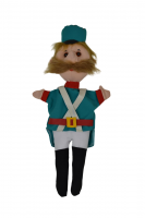 Перчаточная кукла "Солдат"